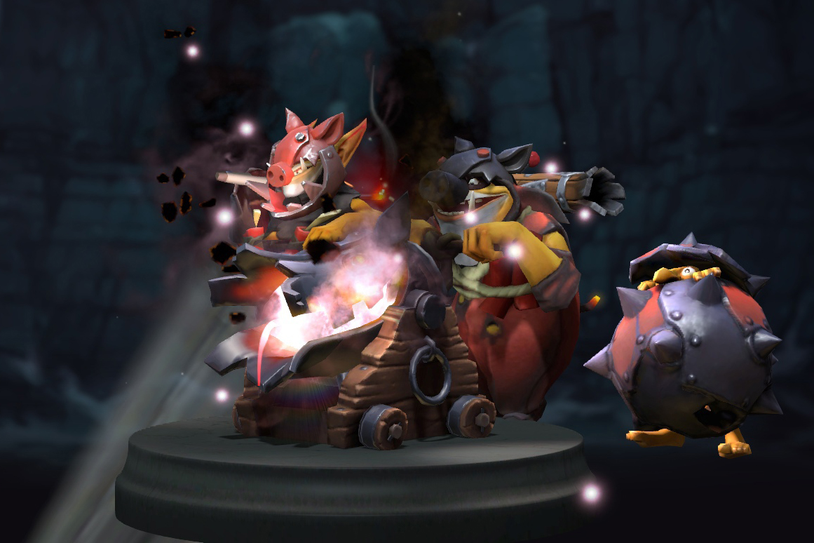 Plushy Shag Color For Techies Arcana для Techies